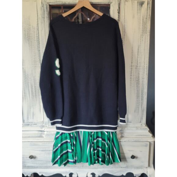 Anthropologie Varsity Twofer Cardigan Sweater - New Medium - Picture 8 of 8